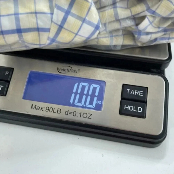 Banana Republic Slim Non iron Shirt Long Sleeve Button Down Mens 17 Yellow 1041 - Picture 8 of 8